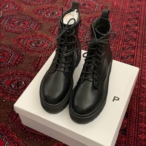 Brazen Topshop Platform Boots Brand New